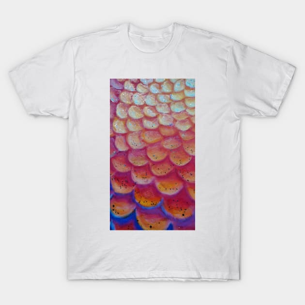 Dragon scales T-Shirt by Begoll Art